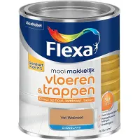 Flexa - Mooi Makkelijk Vloeren & Trappen Zijdeglans - Vol Walnoot - Mengverf - 750 Ml