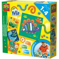 SES Creative - Mijn eerste - Speelklei - Dinosaurussen - - OneSize - Speelklei
