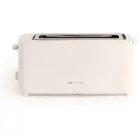 Create - Broodrooster 950W - Met veiligheidssysteem - Zes vermogensstanden - Zand - TOAST STUDIO XL