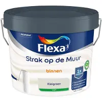 Flexa - Strak Op De Muur Binnen Mat - Kleigroen - Mengverf - 2,5 L