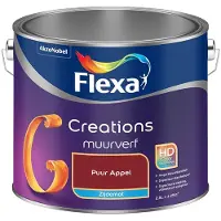Flexa - Creations Muurverf Zijdemat - Puur Appel - Mengverf - 2,5 L