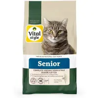 VITALstyle 2x Senior Kattenvoer 3,5 kg
