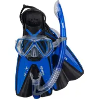 Mares X-One Pirate Snorkelset Junior Blauw - Zwart 30-34