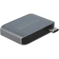 DeLOCK Audio Adapter USB Type-C male - Stereo Jack female 3.5 mm + USB 3.0 A female