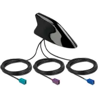DeLOCK Shark Fin Antenna with LTE + WLAN + GPS multiband