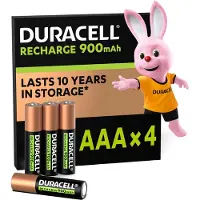 Duracell Piles Recharge Ultra AAA 4 pièces