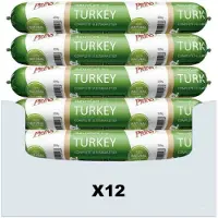 Prins 12x NatureCare Hypoallergeen Hondenvoer Worst Kalkoen 250 gr