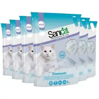 Sanicat 6x Diamonds Silicagel 5 liter