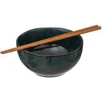 Secret De Gourmet Poke Bowl Set - Jade Groen, 15 cm, 2 stuks