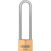 ABUS Cilinderhangslot | breedte slotlichaam 50 mm | messing verschillendsluitend | 1 stuk - 2418 2418