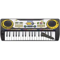 Bontempi Spa Bontempi - Elektronisch Speelgoedkeyboard - 37 toetsen - Digitaal Keyboard met Microfoon