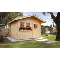 Weka Tuinhuis 139a - Onbehandeld - 300x250cm