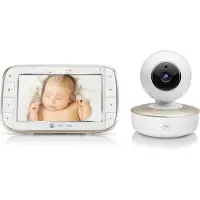 Motorola VM 855 Connect Baby Monitor - met App - 5 inch Ouderunit – Nachtvisie