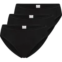Sloggi GO Daily Cotton Tai 3P Dames Onderbroek - ZWART -