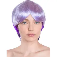 Maskworld Festival Pruik Paars-Violet