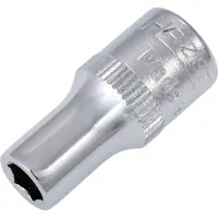 Hazet Dopsleutel 850A-3/16 · 1/4 inch (6,3 mm) vierkant hol · Buiten-zeskant-tractieprofiel · SW 3/16?