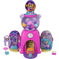 Mattel Polly Pocket Automacik Supersurprises Hjg28 Teddy Roze Kinderen