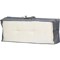 Kölle Kussentas | 130 x 32 x 50 cm | polyesterweefsel van het type Oxford 600D, kleur: grijs.