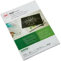 GBC A3 Mat 2x75 Microns Laminating Envelopes 303x426 Mm 100 Units Transparant Kinderen