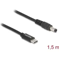 DeLOCK USB-C naar notebook laadkabel | 5,5 x 2,1mm | 1,5 meter