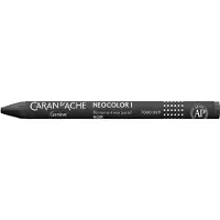 Caran d'Ache waskrijt zwart 10 cm 10 stuks