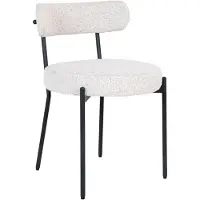 Ebuy24 Badalona eetkamerstoel wit.