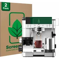 ScreenLeaf - Screenprotector voor Ninja Luxe Cafe Premier ES601EU - Duurzame schermbescherming Folie Beschermfolie transparant 2 Stuks