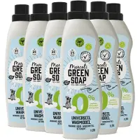 Marcel's Green Soap 6x Wasmiddel Universeel 0% 1 Liter