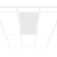 RZB ZIMMERMANN LED-paneel Sidelite Eco, wit / opaal, Werkkamer / Kantoor, Aluminium, Modern, LED paneel