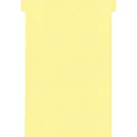 Nobo T-planbordkaarten index 4, ft 180 x 124 mm, geel