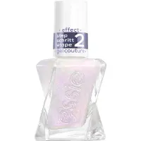 essie Gel Couture Gel- Metallic Glaze Top Coats - 563 Blushed Metal