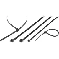 HELU 91086-500 TY27MX Kabelbinder 340 mm 6.9 mm Met metalen tong, UV-gestabiliseerd 500 stuk(s)