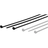 HELU 907020-1000 T-SK 3-80 Kabelbinder met stalen tong 280 mm 3.5 mm Transparant Met metalen tong 1000 stuk(s)