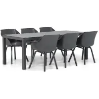 Hartman Sophie element/Madras 220 cm dining tuinset 7-delig
