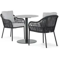 Coco Puerto/Como 70 cm dining tuinset 3-delig