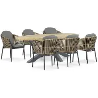 Coco Nathan/Diogo 240 cm dining tuinset 7-delig