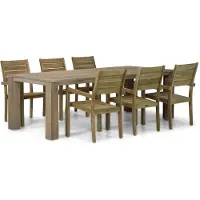 Garden Collections Liverpool/Brighton 240 cm dining tuinset 7-delig