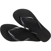 Havaianas teenslippers zwart Meisjes Rubber - maat 29/30