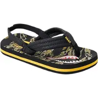 Reef Little Ahi Teenslippers Junior Zwart - Groen 23