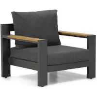 Lifestyle Garden Furniture Lifestyle Milano lounge tuinstoel antraciet