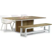 Hartman Sophie element/Los Angeles/Seaside 220 cm dining tuinset 5-delig