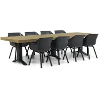 Hartman Sophie element/Superior 330 cm dining tuinset 9-delig