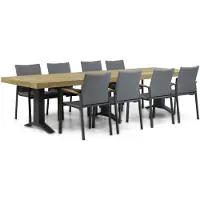 Lifestyle Garden Furniture Lifestyle Brandon/Superior 330 cm dining tuinset 9-delig