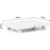 Santika Furniture Santika Attico tafel white