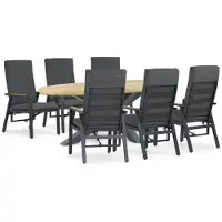 Lifestyle Garden Furniture Lifestyle Marseille/Diogo 240 cm dining tuinset 7-delig