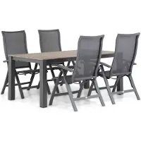 Presto Lucardo/Valley 180 cm dining tuinset 5-delig