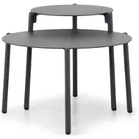 Coco Pacific loungetafel set 60 cm + 45 cm