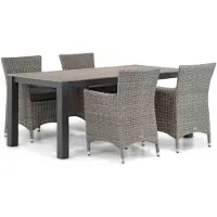 Garden Collections Dublin/Valley 180 cm dining tuinset 5-delig