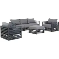 Santika Furniture Santika Jaya stoel-bank loungeset 6-delig