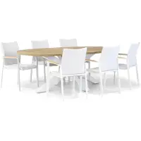 Lifestyle Garden Furniture Lifestyle Brandon/Bradford 240 cm dining tuinset 7-delig